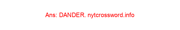 Temper, quaintly NYT Crossword Clue